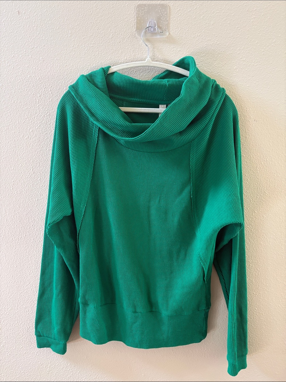 Anthropologie Pilcro Green Funnel Neck Women's Top
